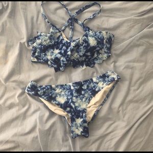 VS PINK TIE DYE SWIMWEAR